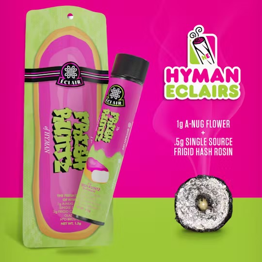 Fresh Runtz Eclair 1.5G Infused Glass Tip Pre-Roll