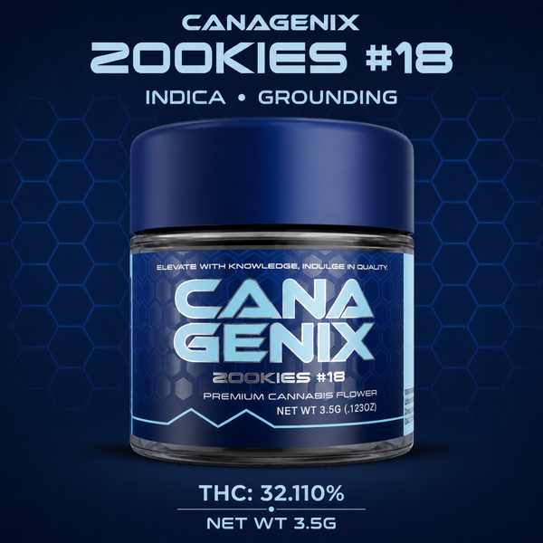 Canagenix | Zookies #18 | Flower Jar | 3.5g