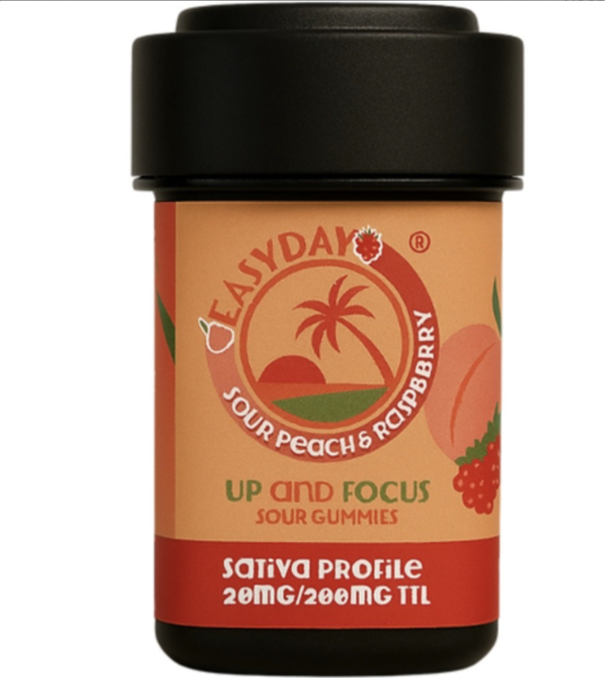 I Sun Drop Sours I Sour Peach I 5mg THC I 5 mg CBG I 20 pieces