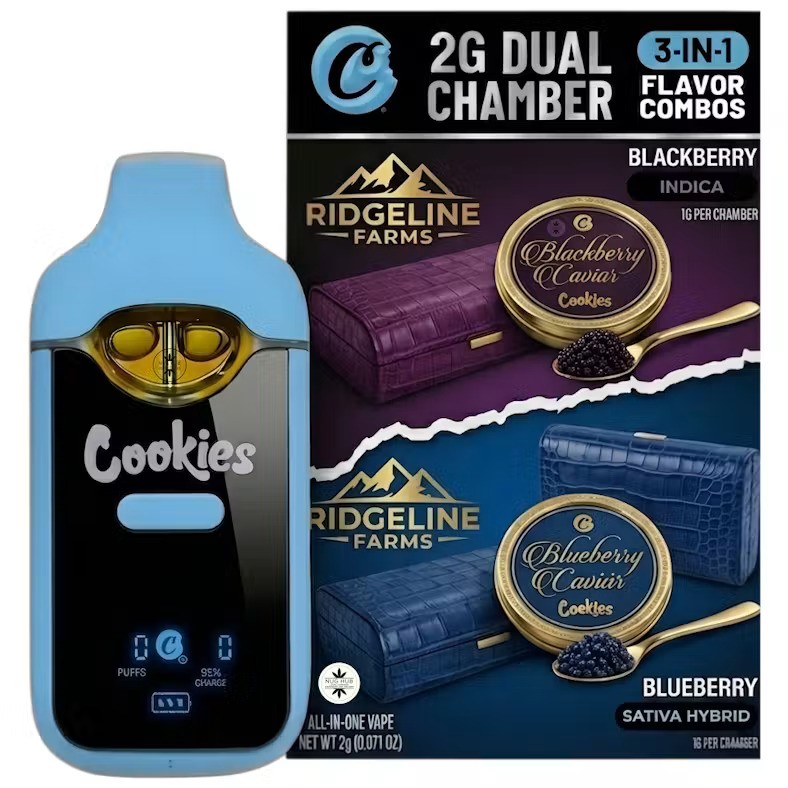 Blueberry Caviar x Blackberry Dual Chamber