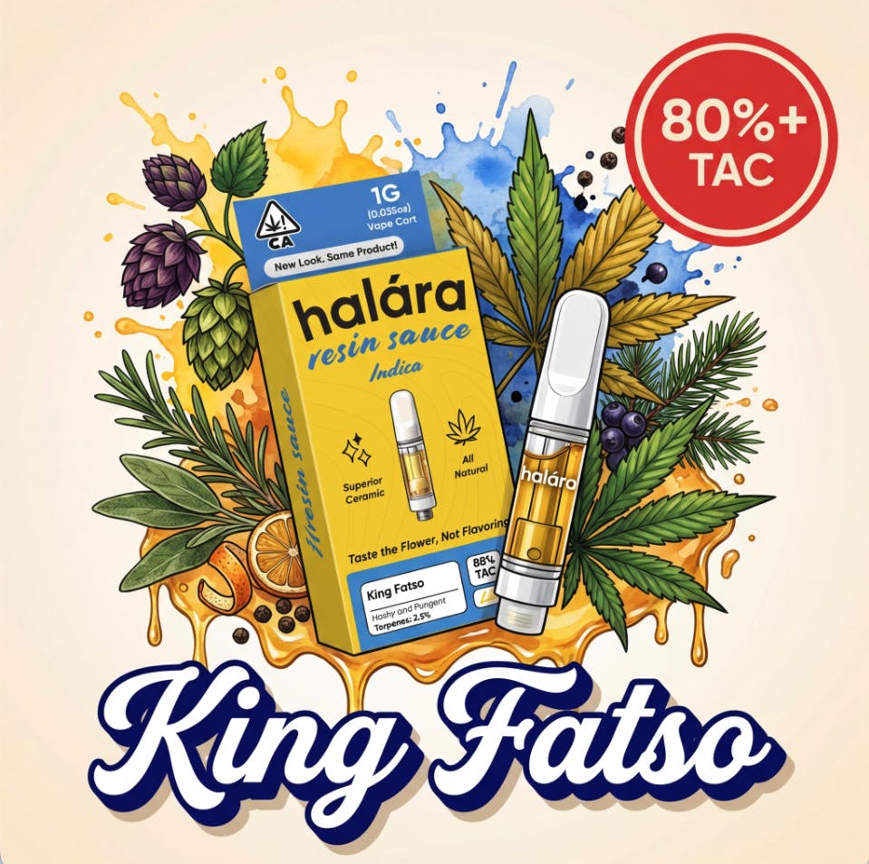 King Fatso 1g Diamond Sauce Cart