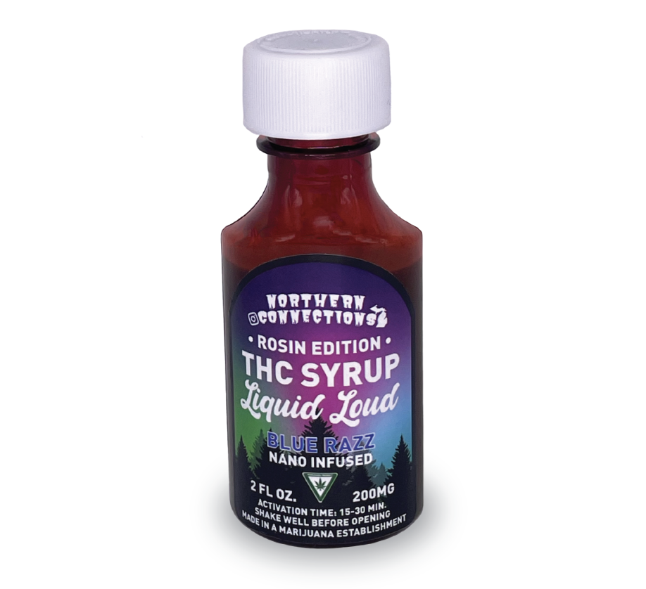 IKHC X NORTHERN CONNECTIONS | ROSIN INFUSED SYRUP | 200MG | BLUE RAZZ