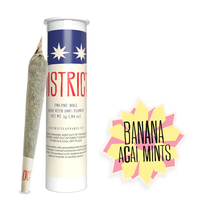 Banana Acai Mints Pre-Roll
