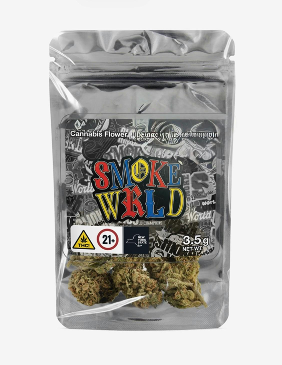 SMOKE WRLD | Pink Clouds | Premium Flower 3.5g