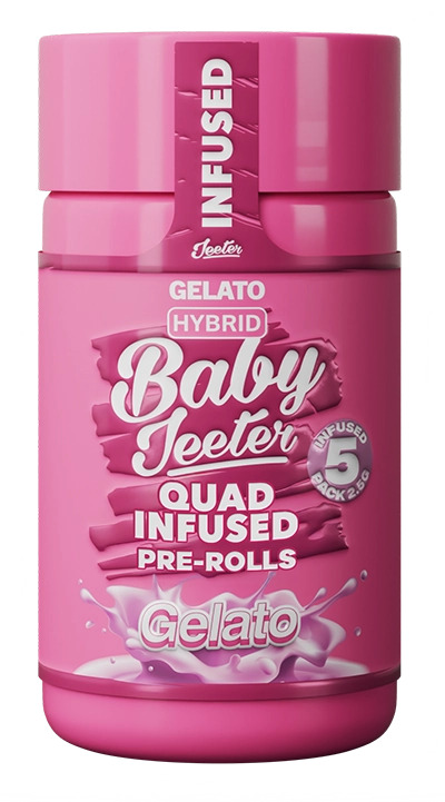 Gelato Baby Jeeter Infused Pre-Roll 5-pack | 2.5g