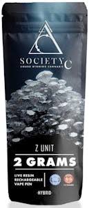 Disposable | Live Resin | Z Unit | 2g | Society C