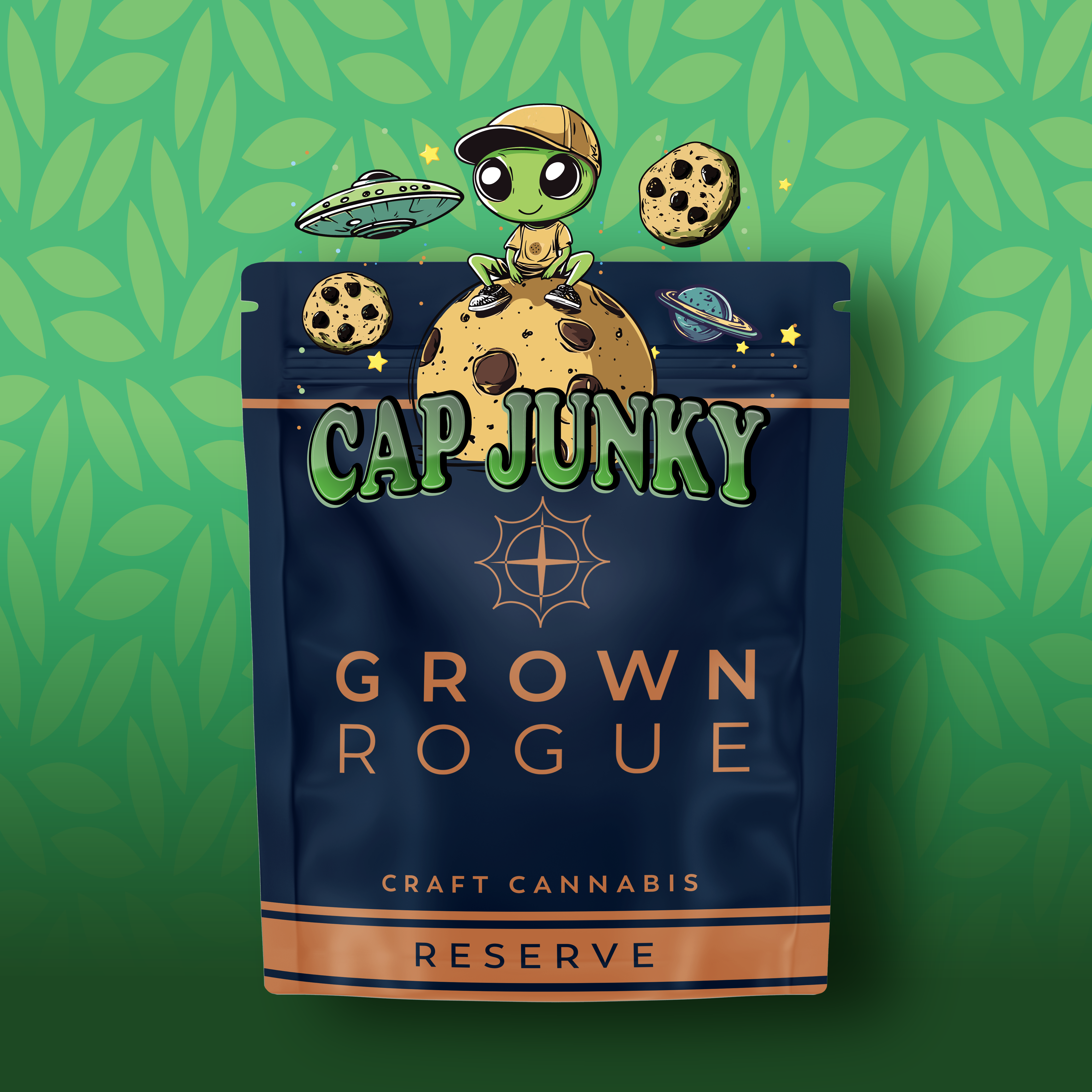 Flower  |  Cap Junky | 3.5g Whole Bud