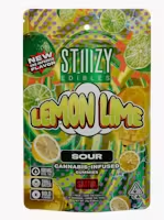 (00071) 100mg Sour Lemon Lime Gummies