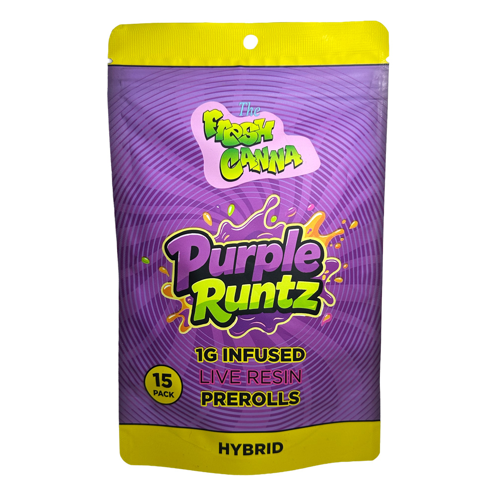 Fresh Canna | 15-Pack Infused Pre-Rolls | Purple Runtz