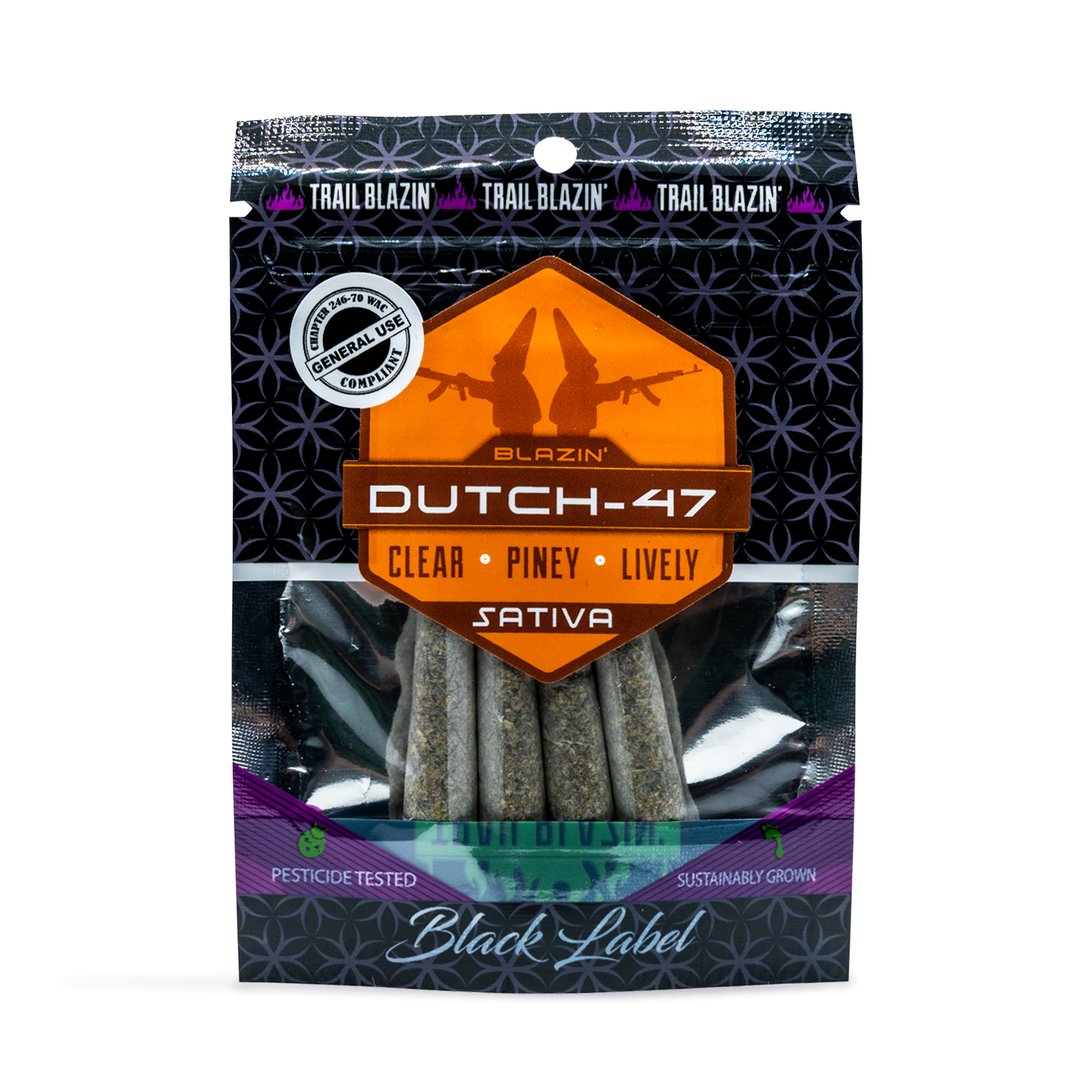 Dutch-47 Pre-Rolls 4-Pack | 2.4g (DOH)