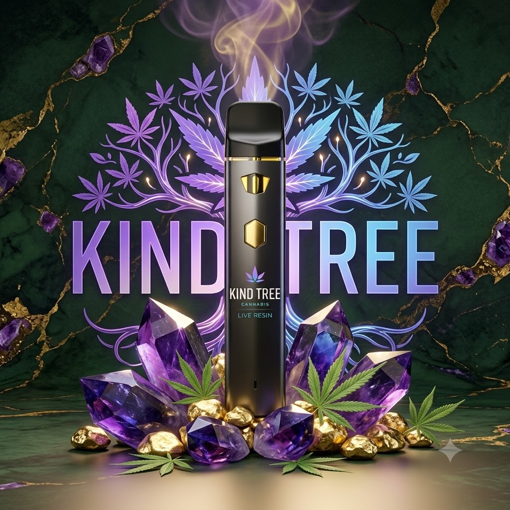 Kind Tree Live Resin Disposables | Cherry Slushee | 1g (Hybrid)