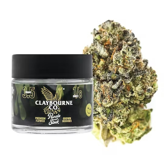 CLAYBOURNE CO. - FLOWER - - INDICA - BANANA SHERBET