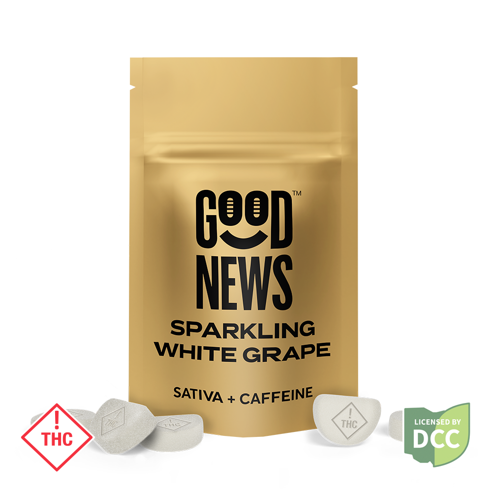 Sparkling White Grape +caffeine Sativa - Gummies - 10pk