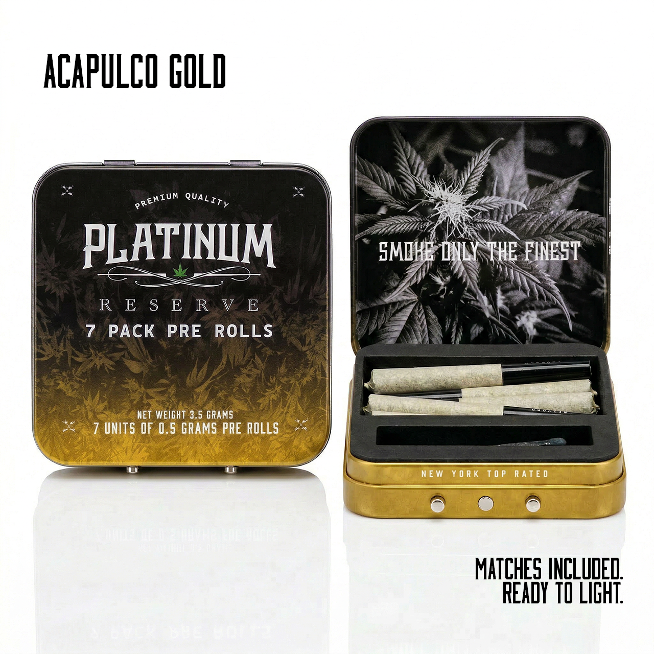 Platinum Reserve - Acapulco Gold Preroll 7pk - 3.5g