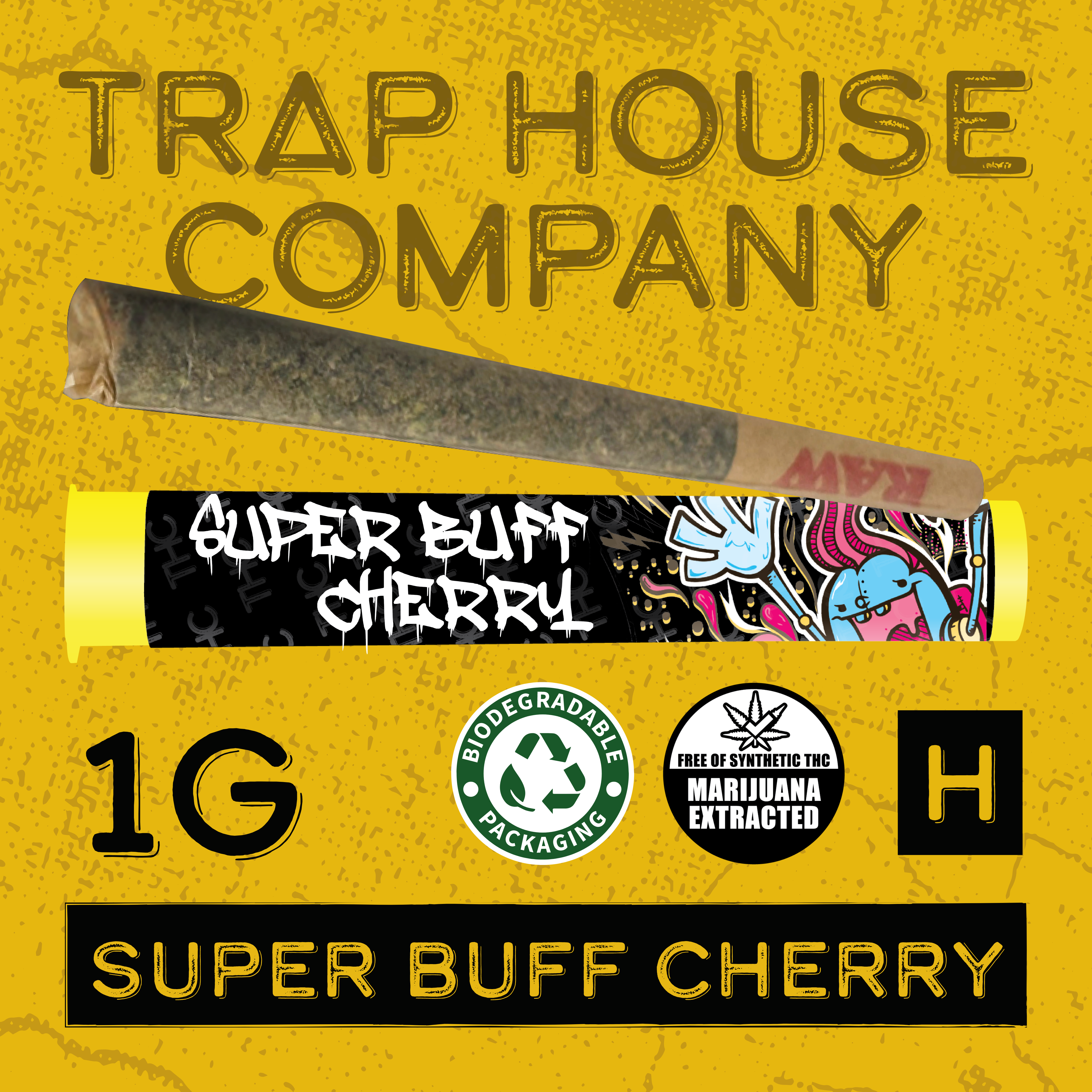 THC Preroll - Super Buff Cherry