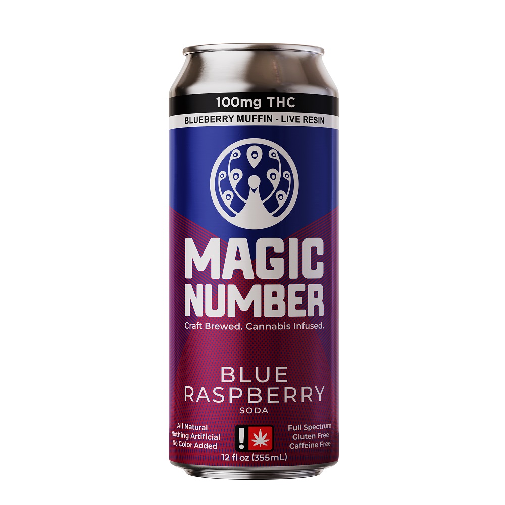 Live Resin Soda | Blue Raspberry Soda