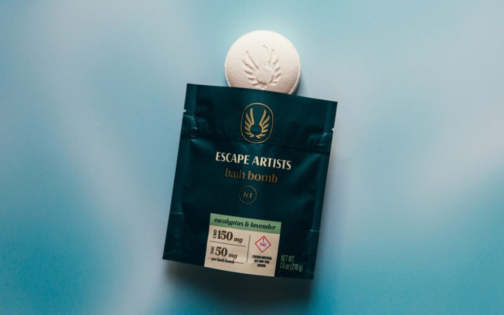 Bath Bomb | Eucalyptus & Lavender | 3:1 | 150mg CBD-50mg THC