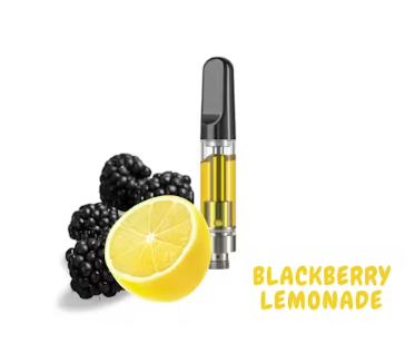 Liquid Gold | Blackberry Lemonade | Live Resin Distillate Blend Cart product photo