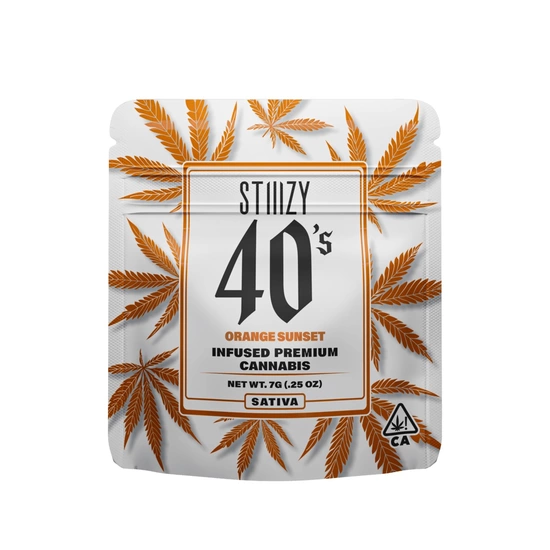 STIIIZY 40's - Orange Sunset Infused | Quarters