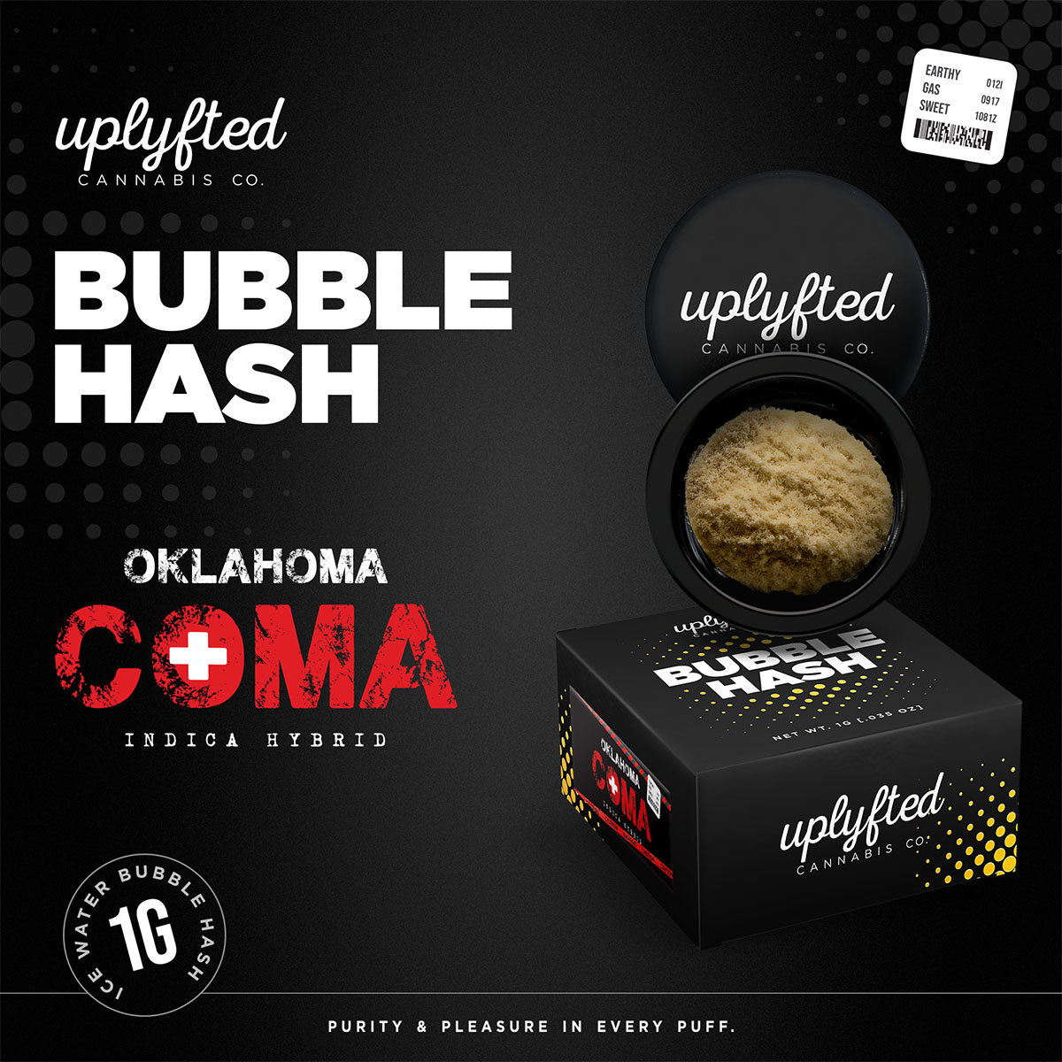Uplyfted - Oklahoma Coma - Bubble Hash