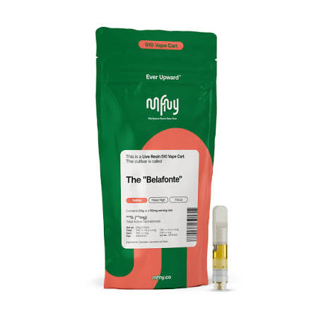 MFNY | Live Resin Vape Cart | The Belafonte | Sativa | 1g