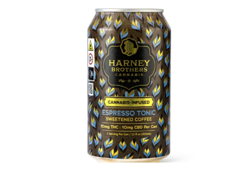 Harney Brothers Cannabis - Espresso Tonic THC:CBD 1:1 Infused Sweetened Coffee - 10mg