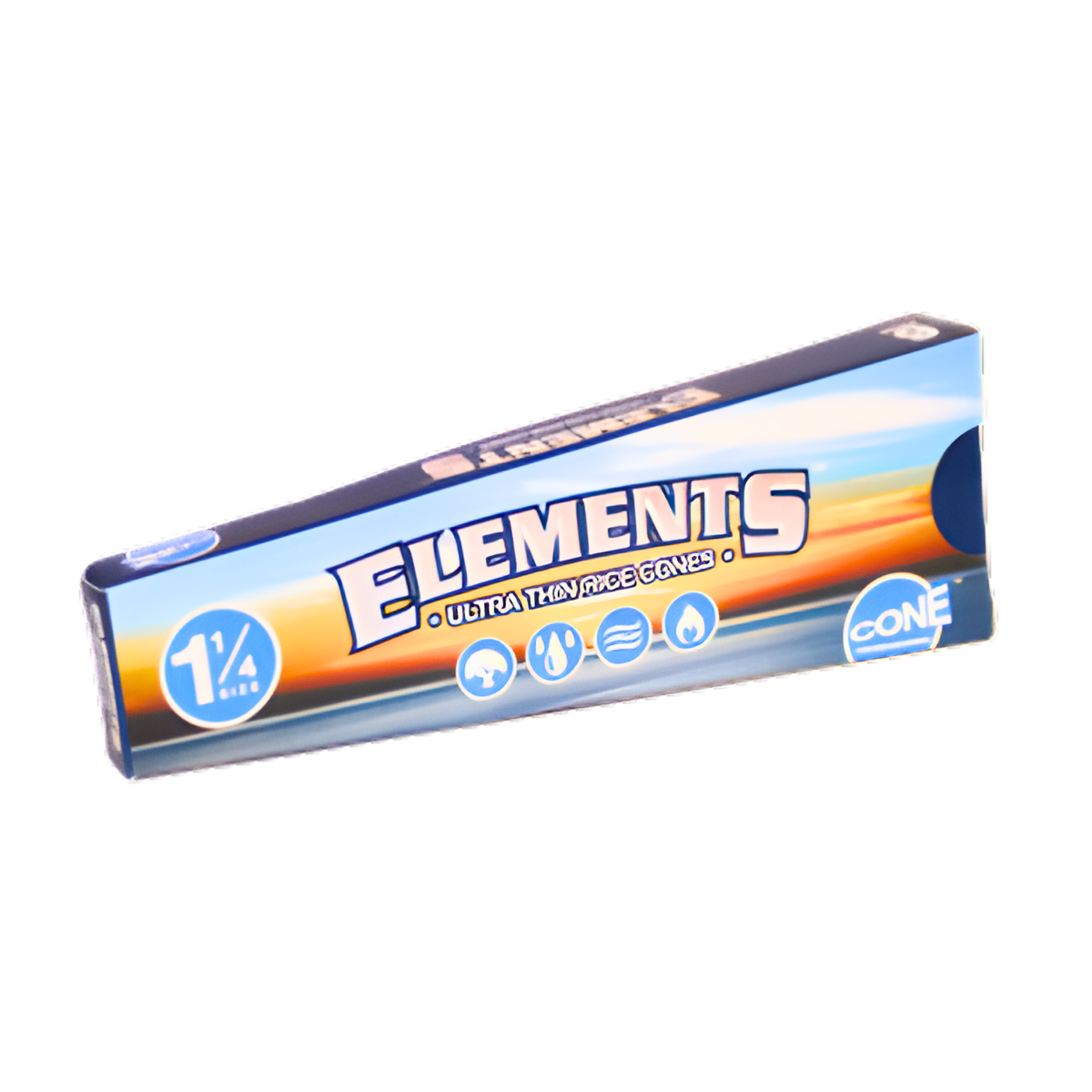 Elements Ultra Thin Pre-Rolled 1 1/4 Cones, 6pk