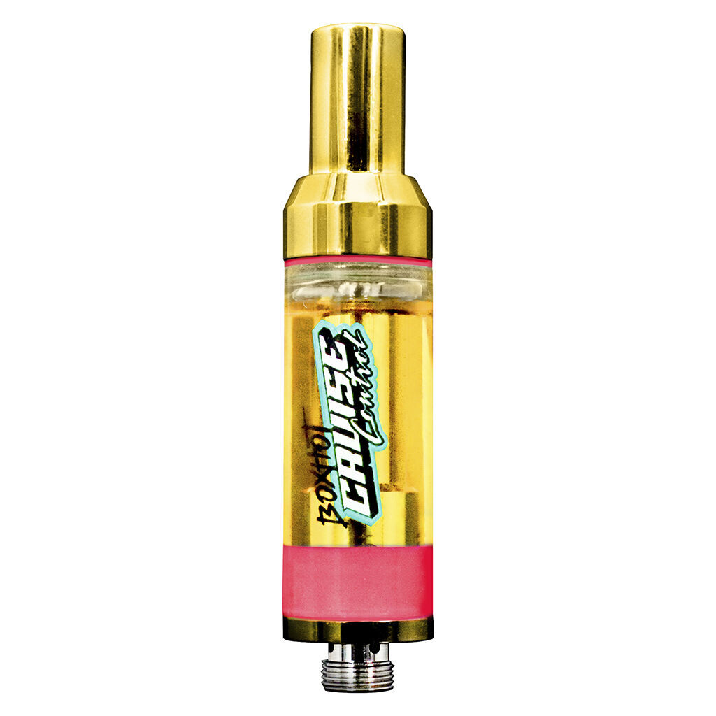 Cruise Control by BOXHOT - Daytona Peach THC + CBG 510 Thread Cartridge - Sativa