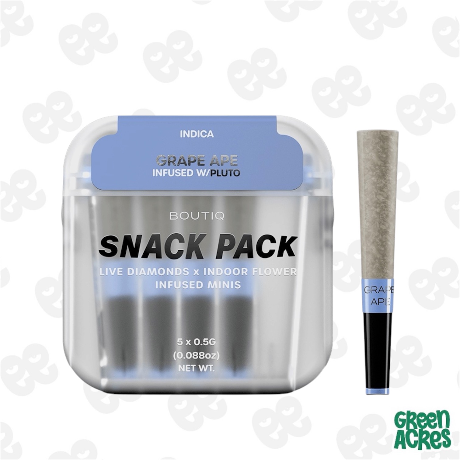 Boutiq: Grape Ape 5pk Infused Snack Pack (5x0.5g)