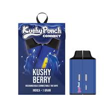 Kushy Punch | 1g Live Resin Connect AIO | Kushy Berry | 2 x