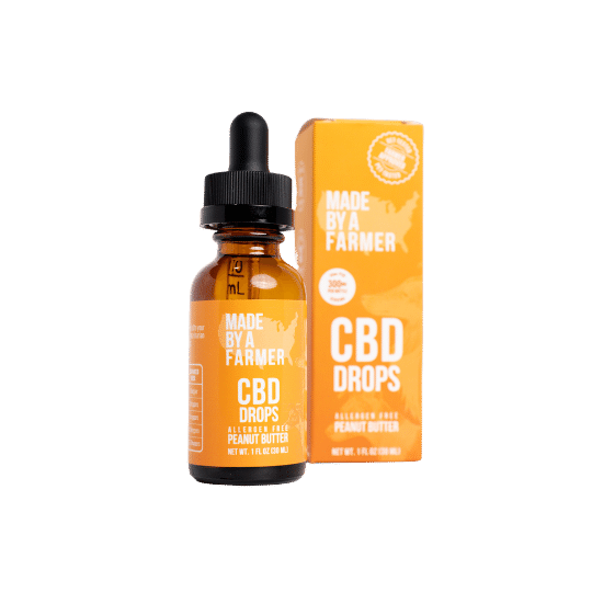 Made by a Farmer - Dog Tincture Allergen Free Peanut Butter Flavored 300mg CBD