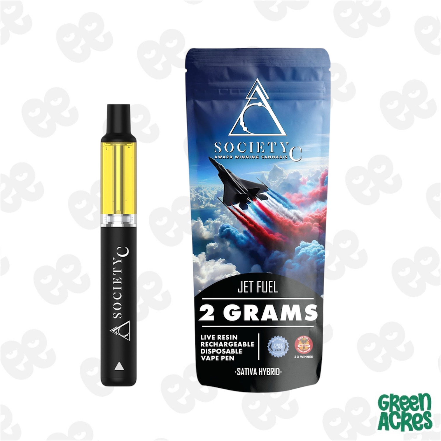 The SC: Jet Fuel 2G Live Resin Vape Disposable