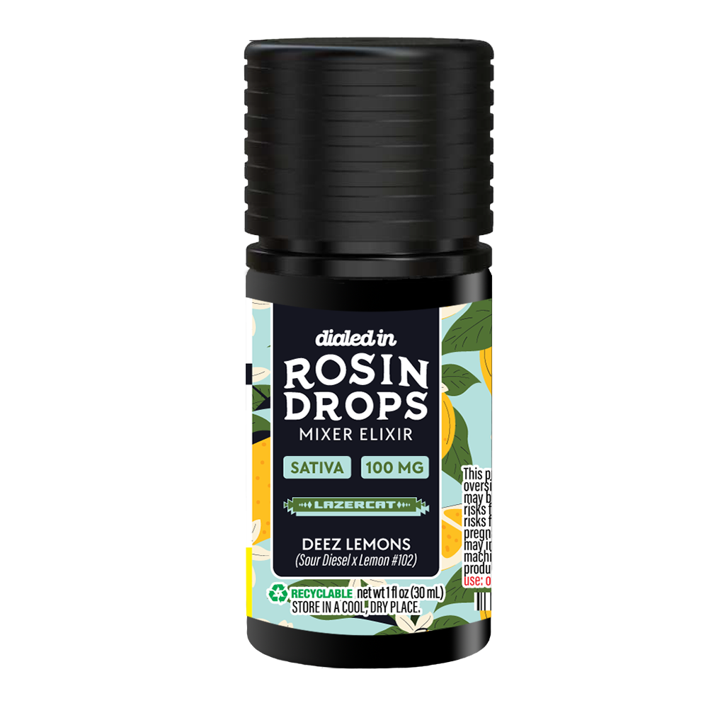 100mg - Deez Lemons - Rosin Drops