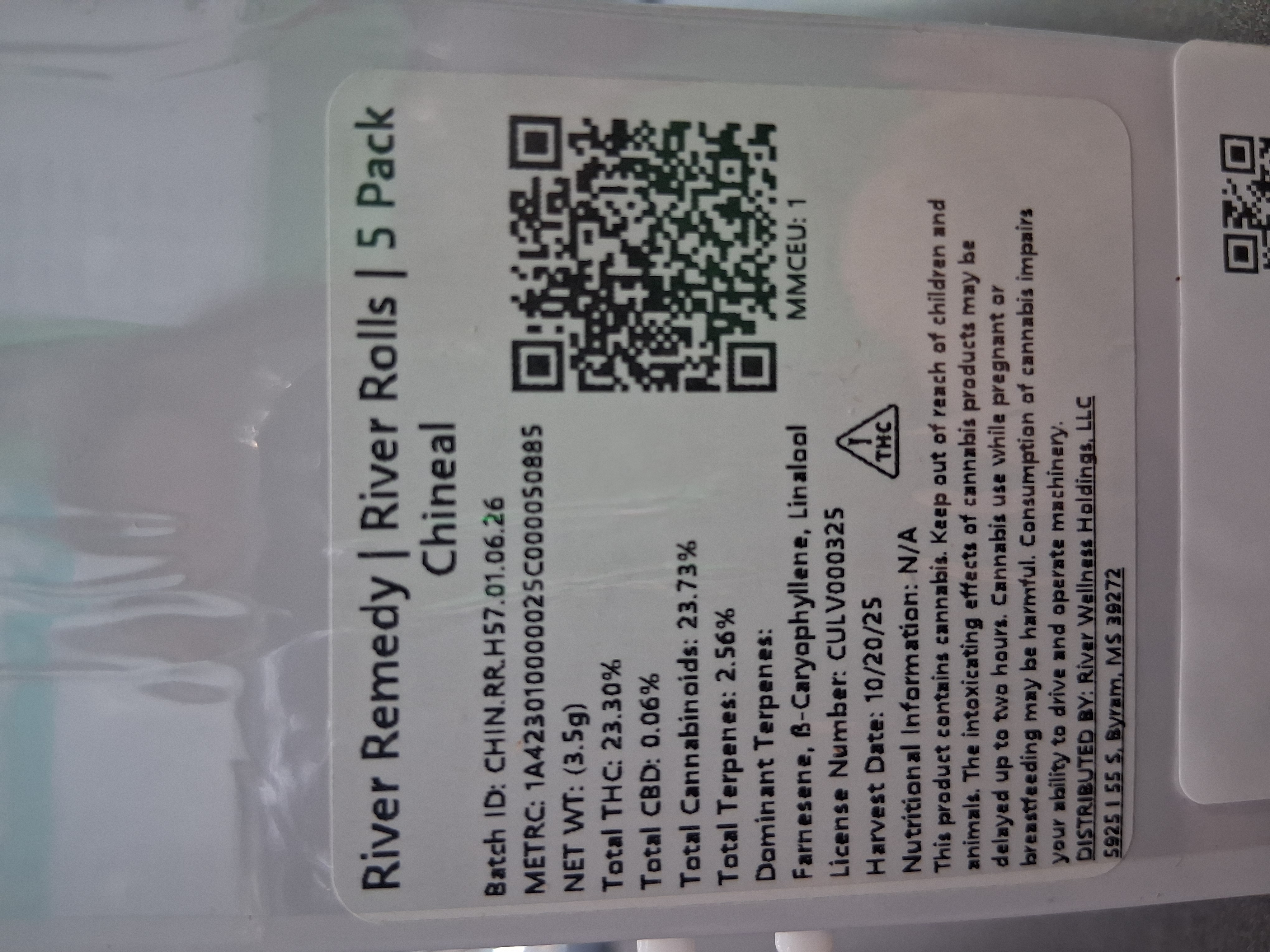 3.5g | Chineal | 5pk