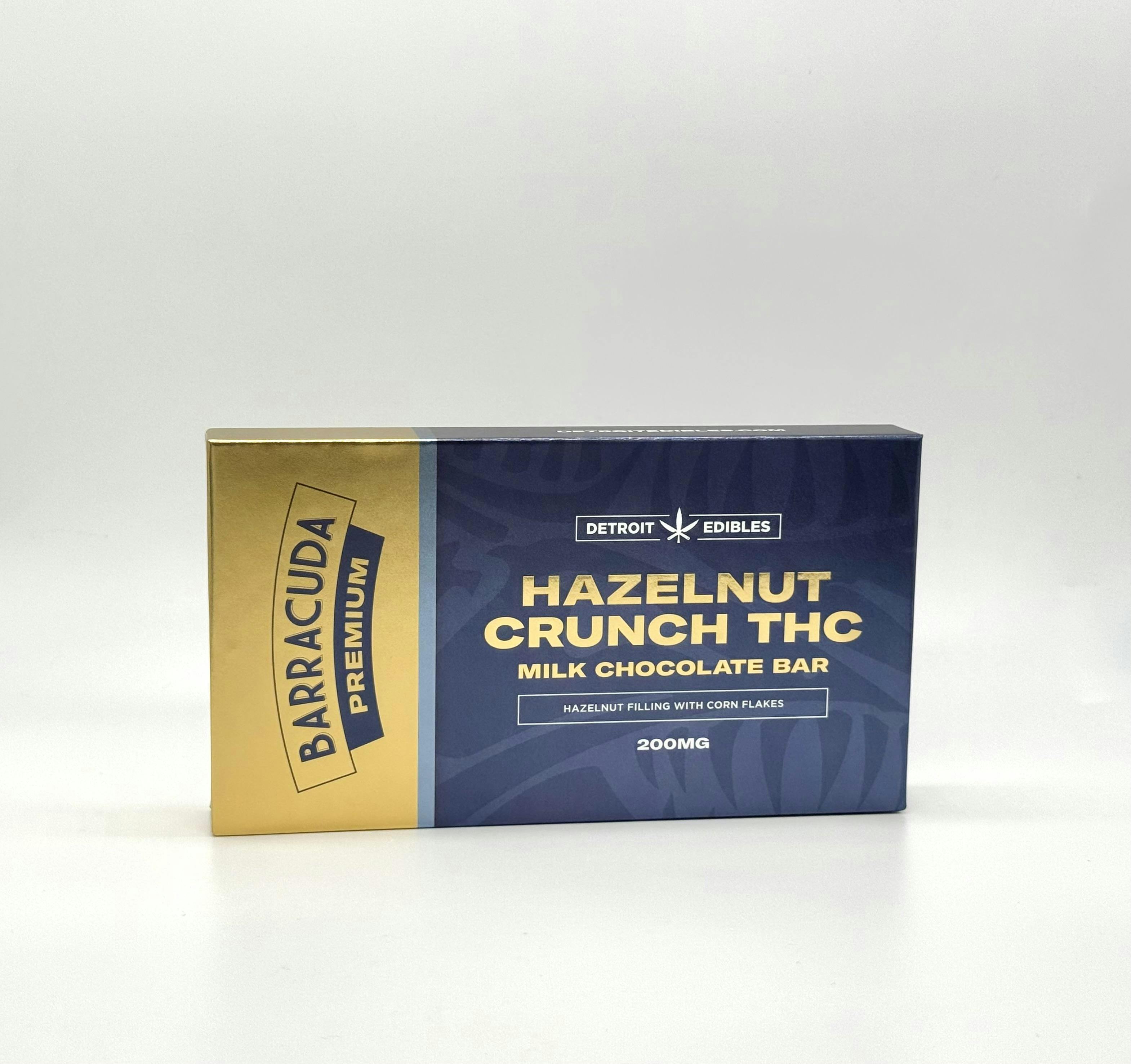 PREMIUM BARRACUDA BAR | 200MG | MILK CHOCOLATE HAZELNUT CRUNCH