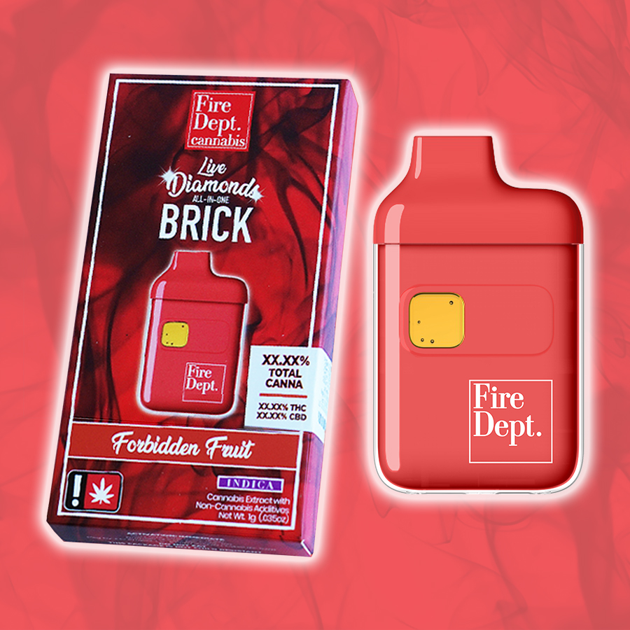 Fire Dept. Cannabis: Forbidden Fruit Live Flavored - - Fire Dept