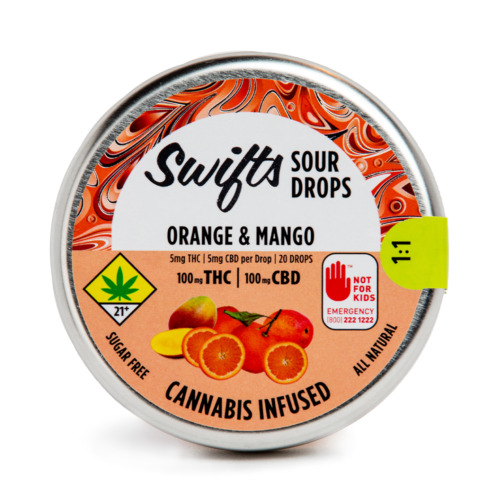 Orange & Mango 1:1 Sour Drops