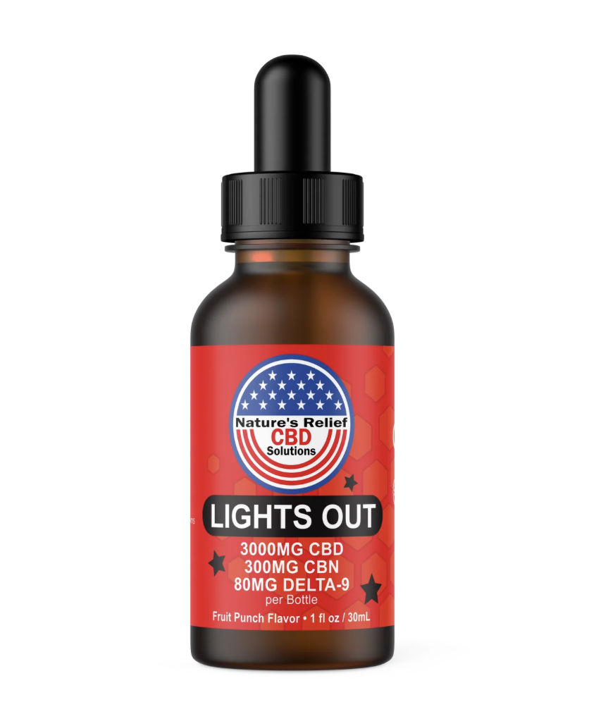 Nature Lights Out Dropper 3000mg