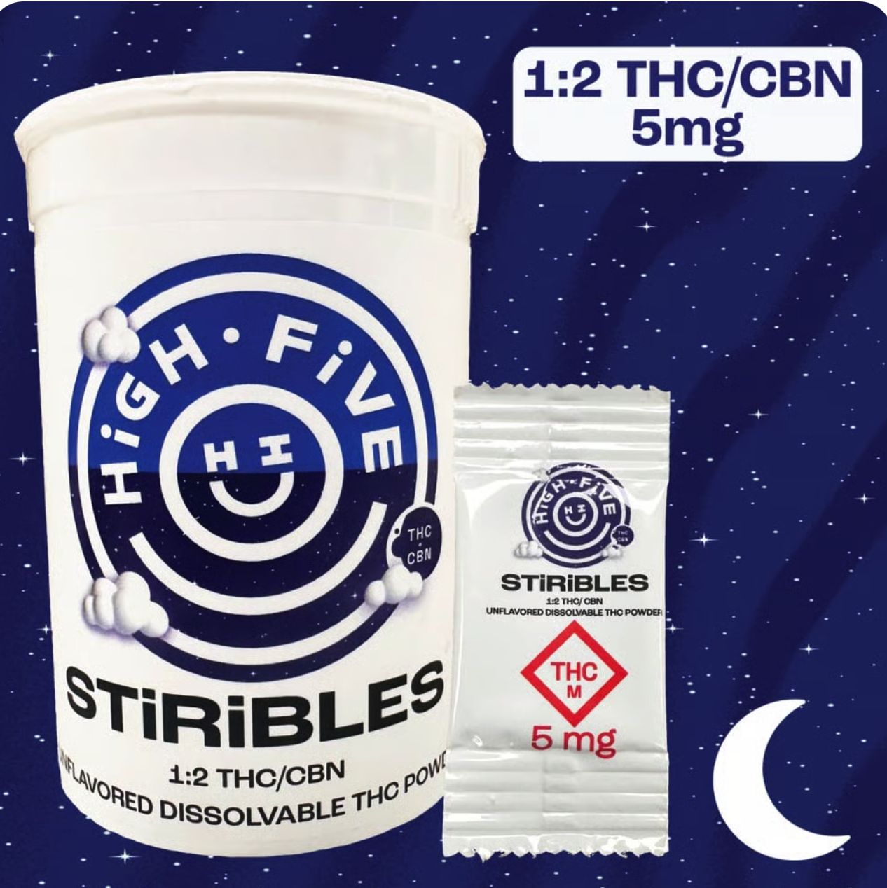 Stiribles 1:2 THC/CBN 100MG