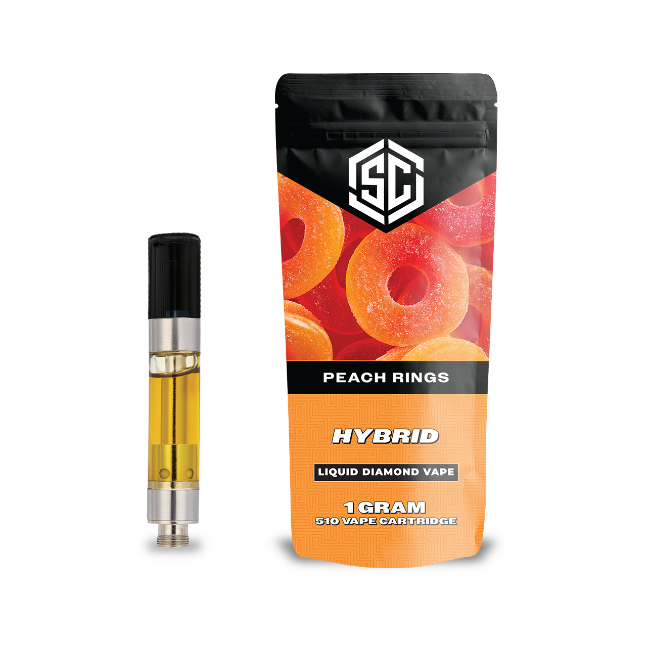 Society C   510 Liquid Diamond   Peach Rings