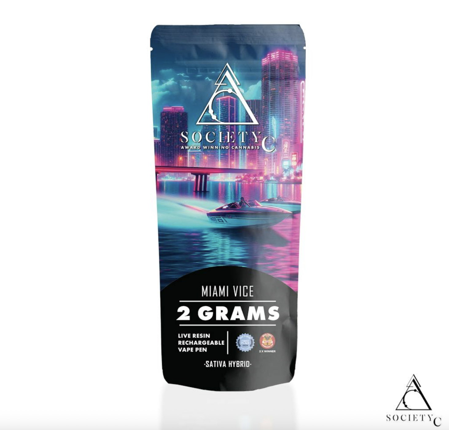 Society C | Miami Vice | Live Resin 2g AIO