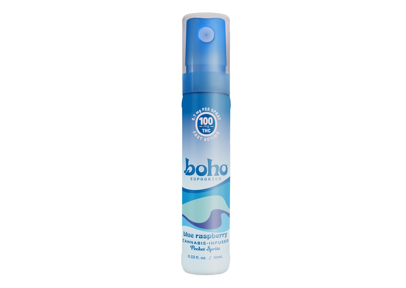 Blue Raspberry Pocket Spritz 100mg