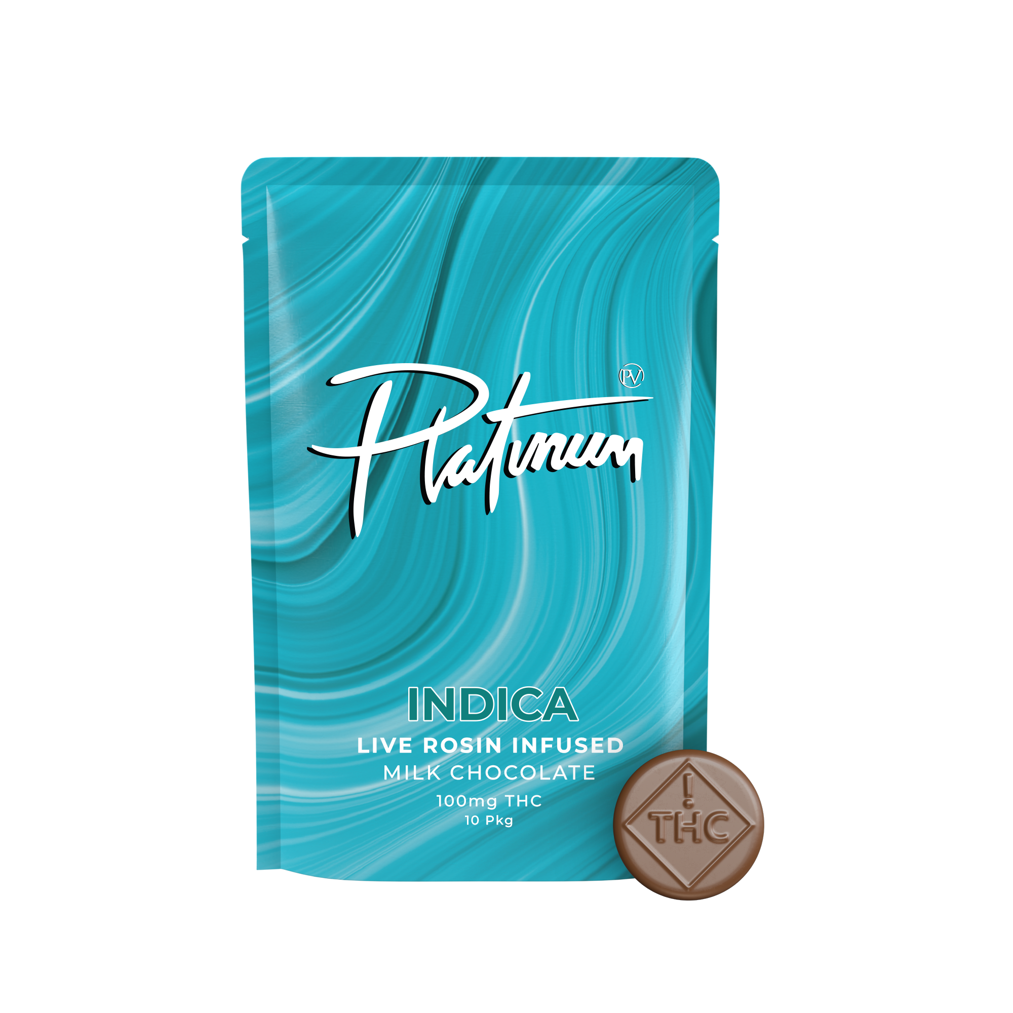 Peanut Butter Live Rosin Milk Chocolate Bites 100mg (10x10mg)