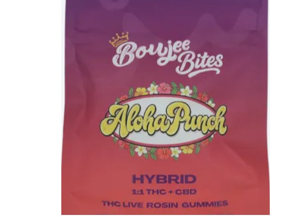 Aloha Punch 1:1 THC:CBD Hash Rosin Gummy