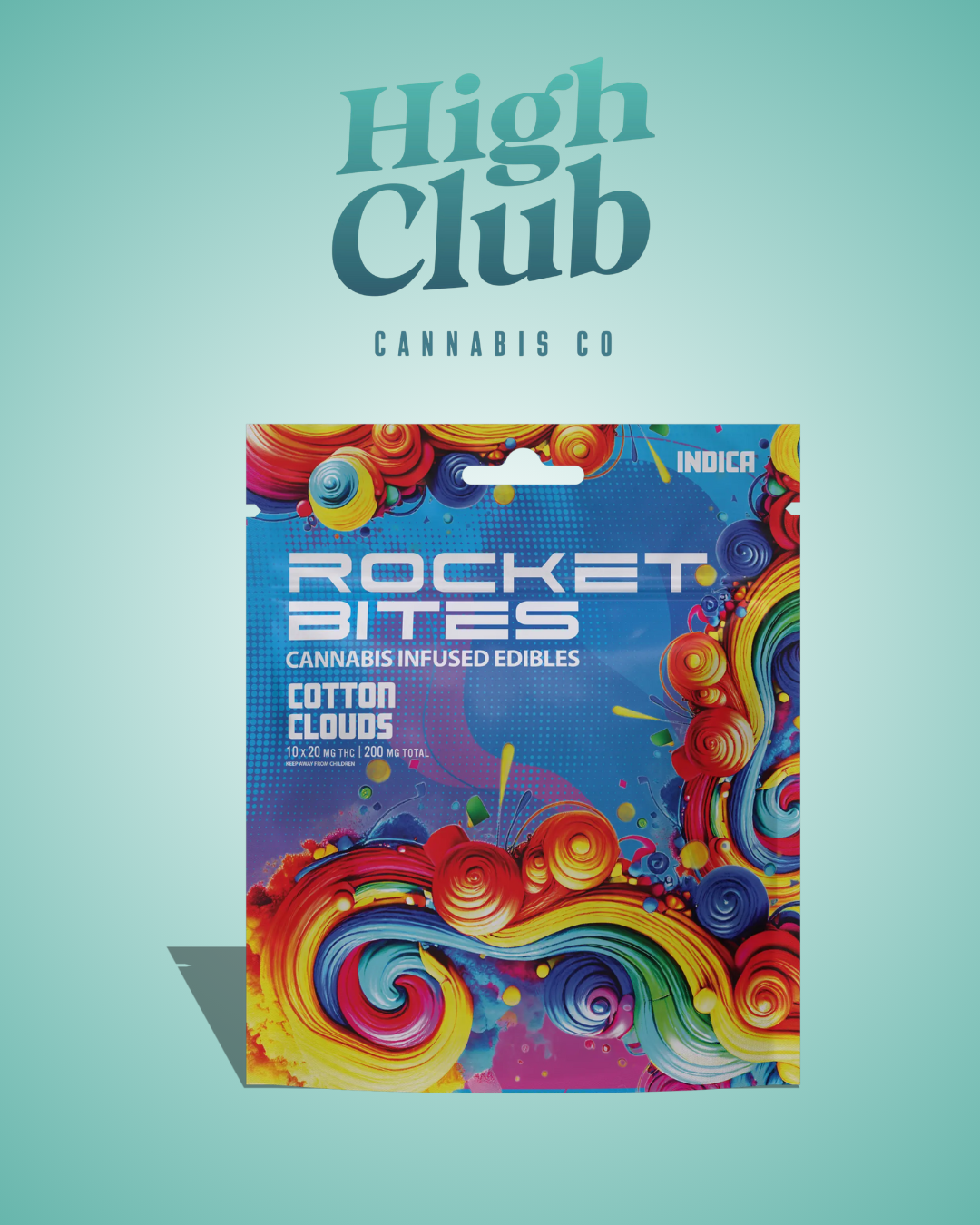 Bites | Cotton Clouds | 200mg Gummies