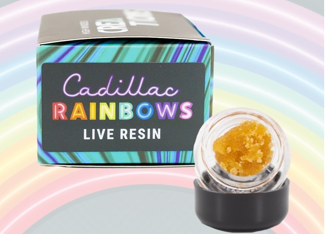 High Minded - Dab -Live Resin 1g - Cadillac Rainbows #7