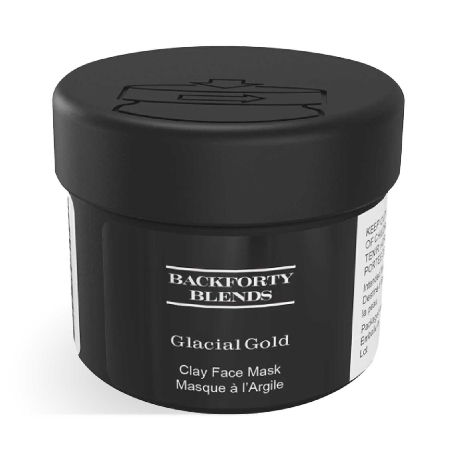 Glacial Gold Clay Face Mask