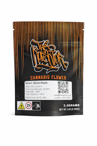 Flower | Black Maple | 3.5g | Hybrid | THC 32.45%