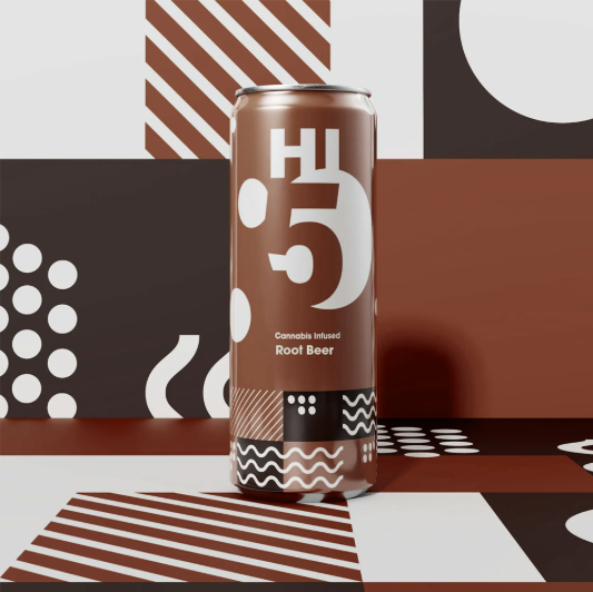 Root Beer Soda 12oz ~5mg 4pk (~20mg)