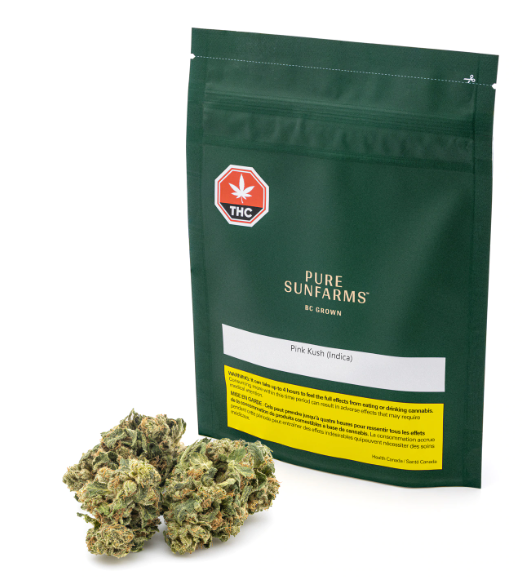 PURE SUNFARMS PINK KUSH (IND) DRIED - 28G